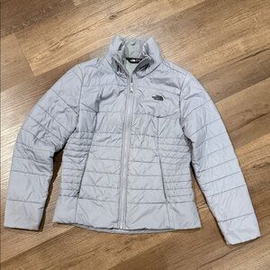 The North Face Women's Lightweight Gray Puffer Jacket